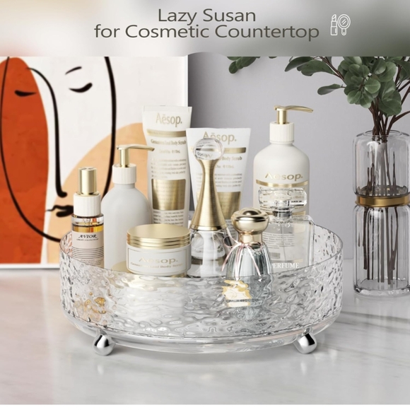 NIB Lazy Elegant Lazy Susan Turntable Organizer - Picture 2 of 6